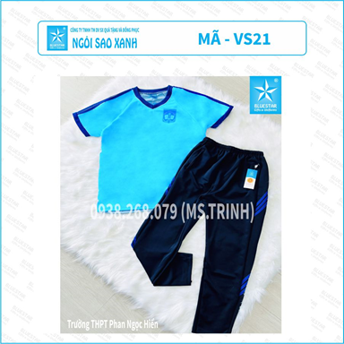 ÁO THỂ DỤC VS21 - THPT PHAN NGỌC HIỂN